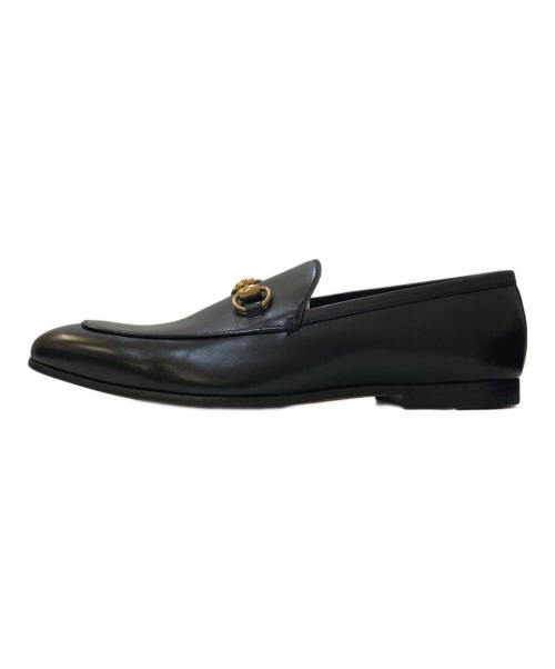 GUCCI（グッチ）GUCCI (グッチ) ホースビットローファー ブラック サイズ:8の古着・服飾アイテム