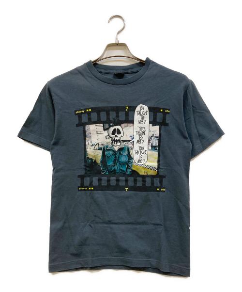 stussy（ステューシー）stussy (ステューシー) 00's Taxi Driver Tee グレー サイズ:Sの古着・服飾アイテム