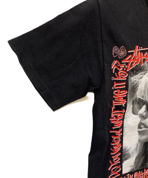 stussy（ステューシー）stussy (ステューシー) 00's Laura photo Tee ブラック サイズ:Sの古着・服飾アイテム