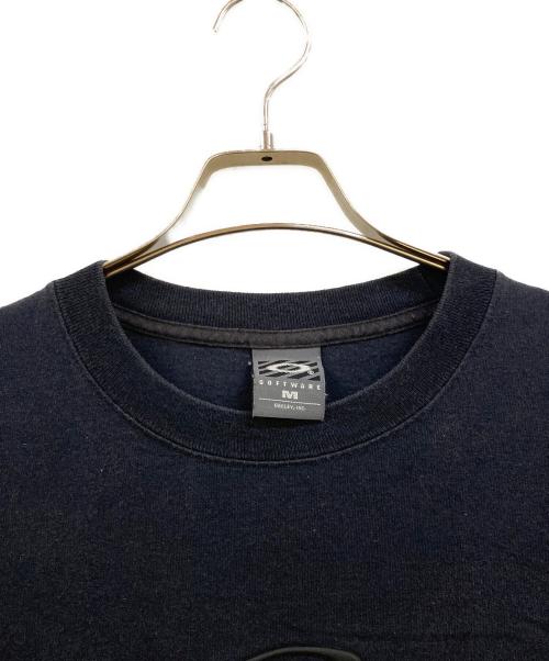 OAKLEY（オークリー）OAKLEY (オークリー) 90's Centre Logo fade Tee ブラック サイズ:Ｍの古着・服飾アイテム