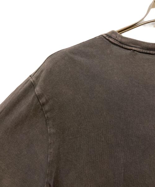 DIESEL（ディーゼル）DIESEL (ディーゼル) 00s 指紋プリントTシャツ グレー サイズ:Ｍの古着・服飾アイテム