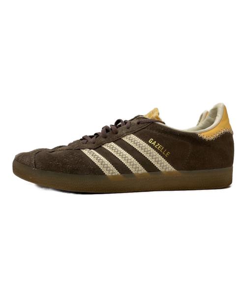 adidas（アディダス）adidas (アディダス) GAZELLLE/ローカットスニーカー ブラウン サイズ:US9.5 (27.5cm)の古着・服飾アイテム