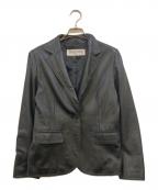 BALMAINバルマン）の古着「レザージャケット」｜ブラック
