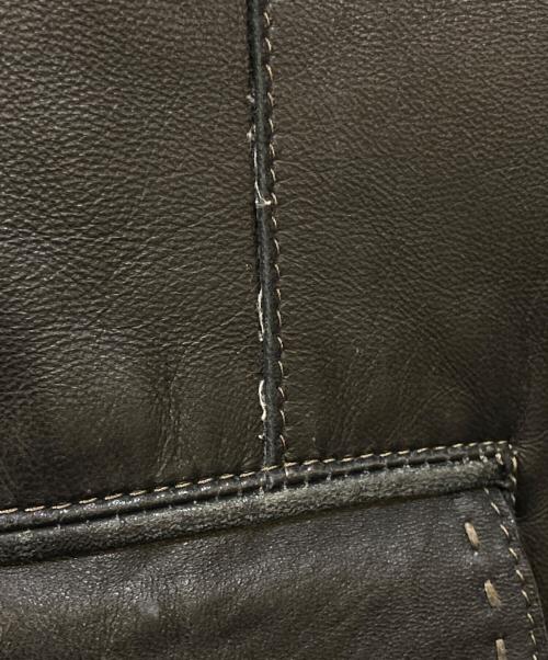BALMAIN（バルマン）BALMAIN (バルマン) レザージャケット ブラック サイズ:11号の古着・服飾アイテム