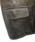 中古・古着 BALMAIN (バルマン) レザージャケット ブラック サイズ:11号：8000円