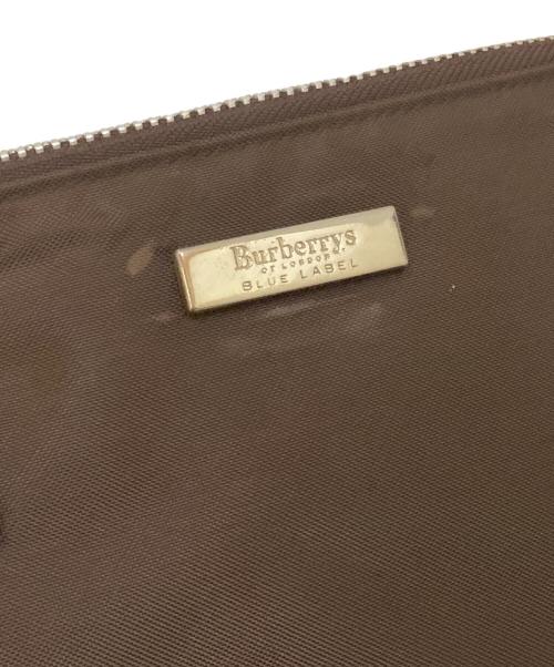 BURBERRY BLUE LABEL（バーバリー ブルー レーベル）BURBERRY BLUE LABEL (バーバリー ブルー レーベル) ノバチェック切替ショルダーバッグ ブラウンの古着・服飾アイテム