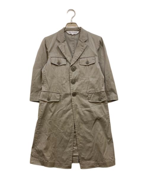 COMME des GARCONS COMME des GARCONS（コムデギャルソン コムデギャルソン）COMME des GARCONS COMME des GARCONS (コムデギャルソン コムデギャルソン) ミリタリートレンチコート ベージュ サイズ:Sの古着・服飾アイテム