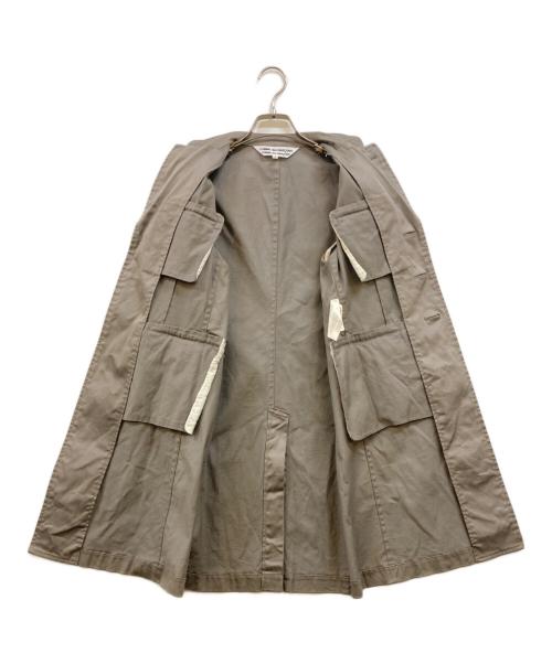 COMME des GARCONS COMME des GARCONS（コムデギャルソン コムデギャルソン）COMME des GARCONS COMME des GARCONS (コムデギャルソン コムデギャルソン) ミリタリートレンチコート ベージュ サイズ:Sの古着・服飾アイテム