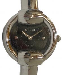 GUCCI（グッチ）の古着「GG文字盤 リストウォッチ」｜ブラック