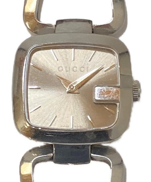 GUCCI（グッチ）GUCCI (グッチ) Gブレス リストウォッチ グレーの古着・服飾アイテム