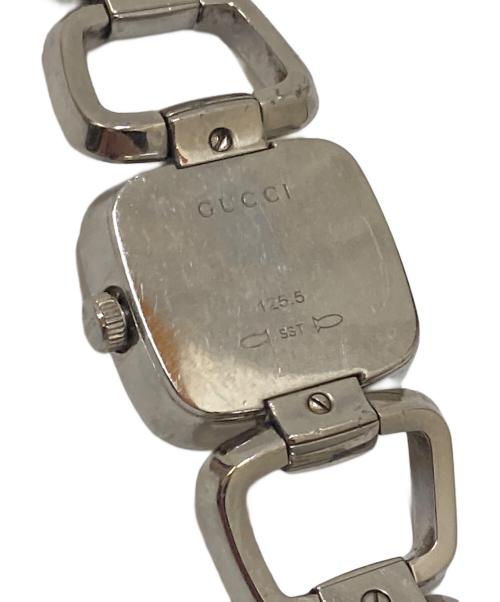 GUCCI（グッチ）GUCCI (グッチ) Gブレス リストウォッチ グレーの古着・服飾アイテム