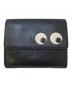 ANYA HINDMARCH（アニヤ・ハインドマーチ）の古着「MINI TRIFOLD EYES」｜ブラック