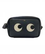 ANYA HINDMARCHアニヤ・ハインドマーチ）の古着「Eyes Mini Crossbody Right」｜ブラック