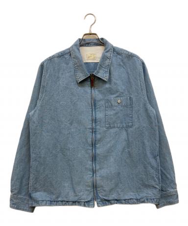 中古・古着通販】PABLO VINCI (パブロビンチ) Chambray zip shirt