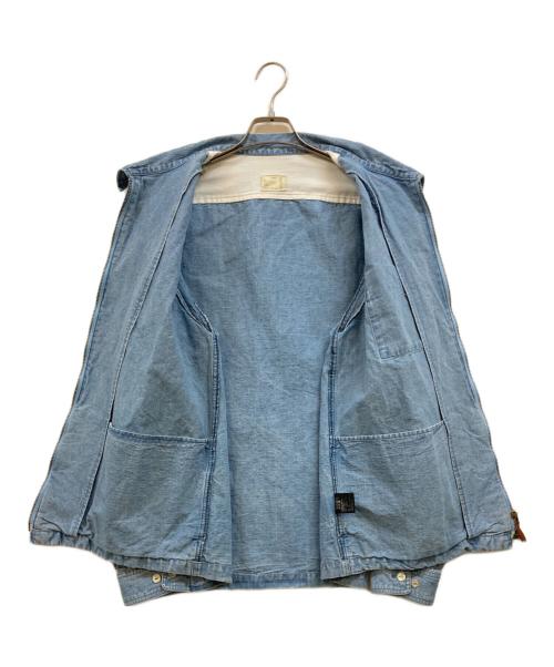 PABLO VINCI（パブロビンチ）PABLO VINCI (パブロビンチ) Chambray zip shirt インディゴ サイズ:Ｍの古着・服飾アイテム