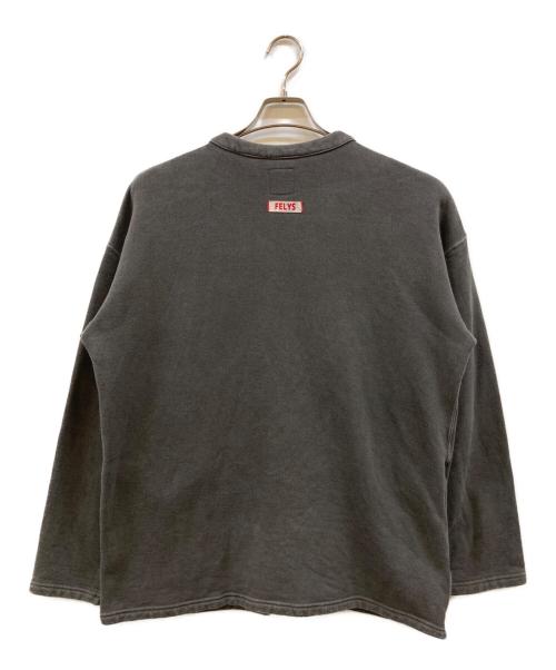 good on（グッドオン）good on (グッドオン) FELYS (フェリス) カンフースウェット グレー サイズ:Ｌの古着・服飾アイテム