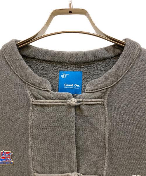 good on（グッドオン）good on (グッドオン) FELYS (フェリス) カンフースウェット グレー サイズ:Ｌの古着・服飾アイテム