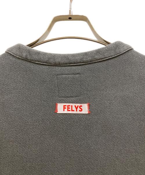 good on（グッドオン）good on (グッドオン) FELYS (フェリス) カンフースウェット グレー サイズ:Ｌの古着・服飾アイテム