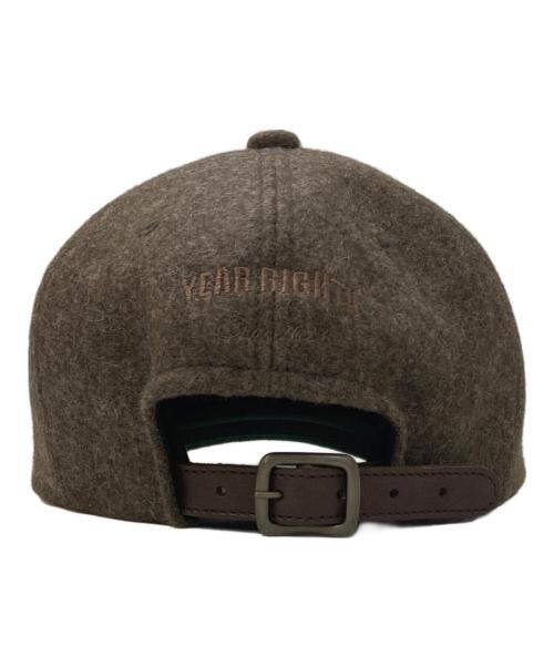 PABLO VINCI（パブロビンチ）PABLO VINCI (パブロビンチ) 6 PANEL CAP  MELTON ブラウン サイズ:ONEの古着・服飾アイテム