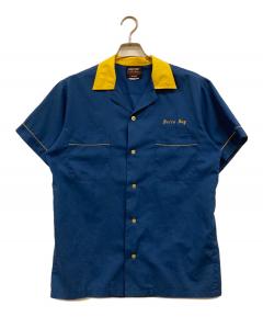 中古・古着通販】KING LOUIE (キングルイ) ボーリングシャツ ブラック
