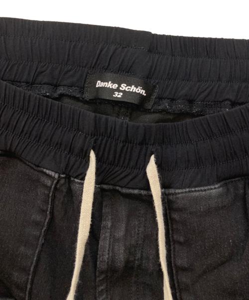 DANKE SCHON（ダンケ シェーン）Danke schon (ダンケ シェーン) PREMIUM TC BLACK FLAP PANTS ブラック サイズ:32の古着・服飾アイテム