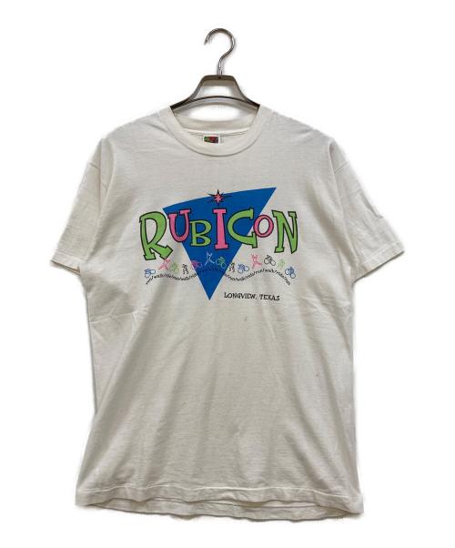 FRUIT OF THE LOOM（フルーツオブザルーム）FRUIT OF THE LOOM (フルーツオブザルーム) 90sプリントTシャツ ホワイト サイズ:Lの古着・服飾アイテム