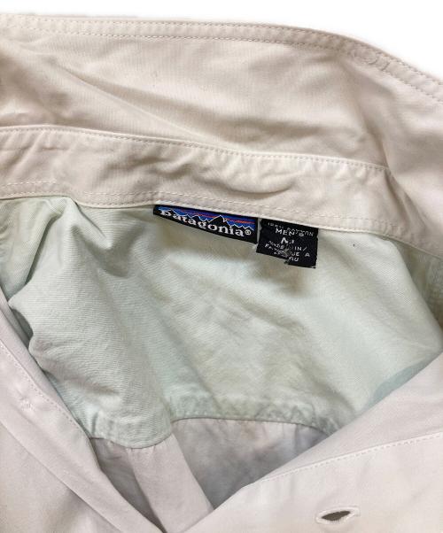 Patagonia（パタゴニア）Patagonia (パタゴニア) 90s コットンツイルシャツ ホワイト サイズ:Ｍの古着・服飾アイテム