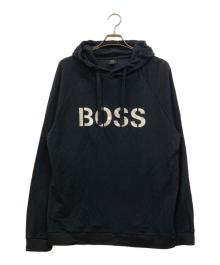 BOSS HUGO BOSS（ボス ヒューゴボス）の古着「プルオーバーパーカー」｜ブラック