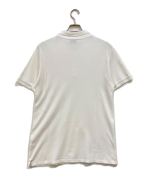 maison kitsune（メゾンキツネ）MAISON KITSUNE (メゾンキツネ) ポロシャツ ホワイト サイズ:Ｍの古着・服飾アイテム