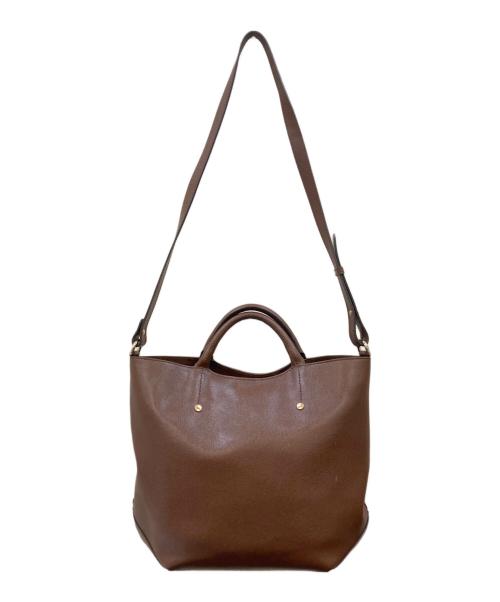FURLA（フルラ）FURLA (フルラ) Alissa/ハンドバッグ ブラウンの古着・服飾アイテム