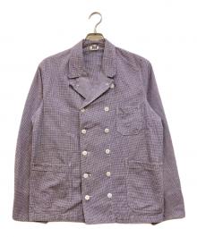 VETRA（ベトラ）の古着「60's フレンチコック ダブルブレスト ジャケット」｜パープル