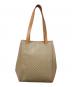 CELINE (セリーヌ) マカダム柄トートバッグ ベージュ：20000円