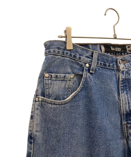 LEVI'S（リーバイス）LEVI'S (リーバイス) 90ｓ バギーデニムパンツ インディゴ サイズ:表記無し(実寸ウエスト約86㎝)の古着・服飾アイテム