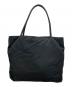 PRADA (プラダ) ナイロントートバッグ ブラック：23000円