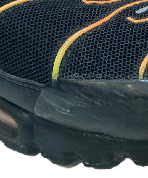 NIKE（ナイキ）NIKE (ナイキ) Air Max Plus Black Volt Total Orange ブラック サイズ:28.5㎝の古着・服飾アイテム