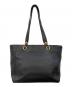 COACH (コーチ) レザートートバッグ ブラック：10000円