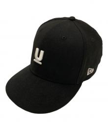 UNDERCOVER×New Era（アンダーカバー×ニューエラ）の古着「ロゴ刺繍 コラボキャップ」｜ブラック