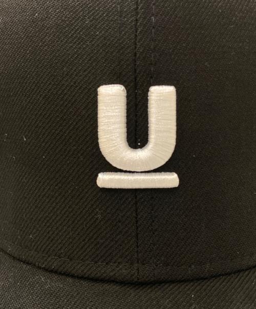 UNDERCOVER（アンダーカバー）UNDERCOVER (アンダーカバー) New Era (ニューエラ) ロゴ刺繍 コラボキャップ ブラックの古着・服飾アイテム