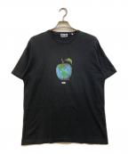 KITHキス）の古着「apple earth TEE」｜ブラック