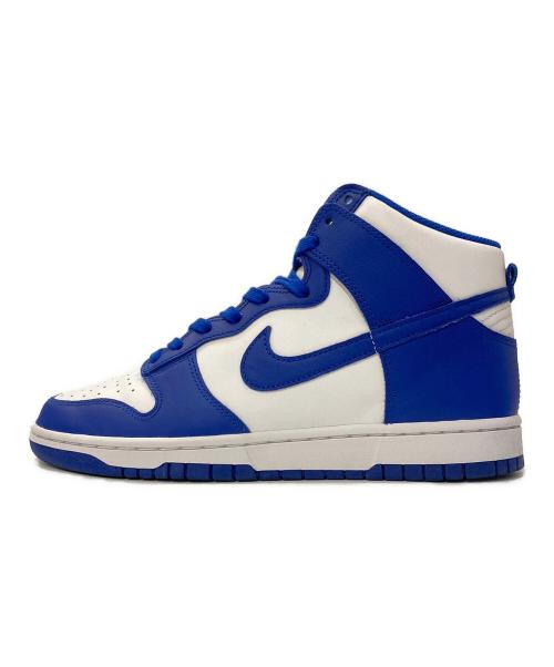 NIKE（ナイキ）NIKE (ナイキ) DUNK HIGH Game Royal ブルー×ホワイト サイズ:27㎝の古着・服飾アイテム