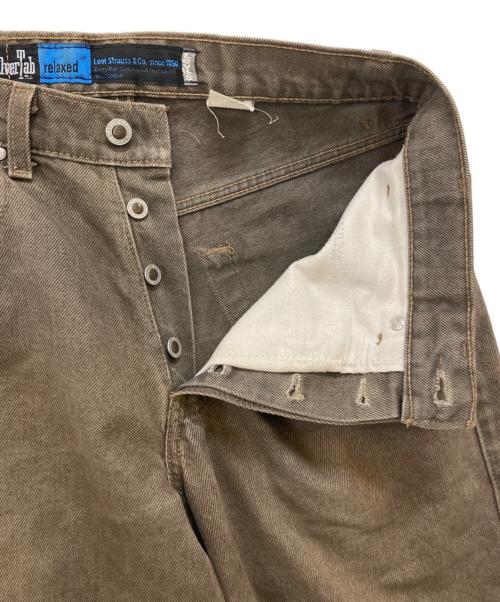 LEVI'S（リーバイス）LEVI'S (リーバイス) 90s relaxedデニムパンツ ベージュ サイズ:表記無し(実寸ウエスト約78㎝)の古着・服飾アイテム