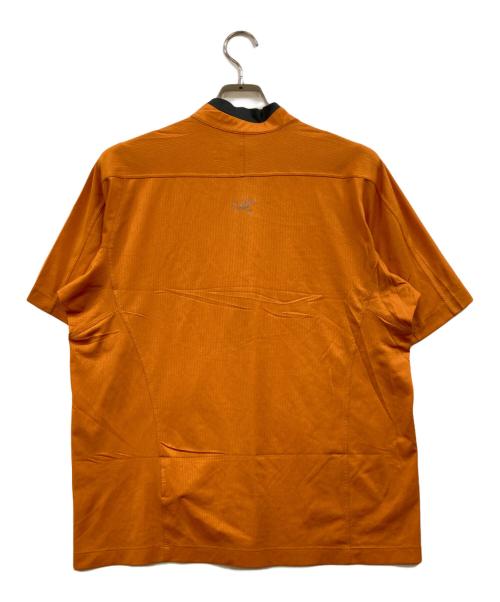 ARC'TERYX（アークテリクス）ARC'TERYX (アークテリクス) Velox Zip Neck SS オレンジ サイズ:Ｌの古着・服飾アイテム