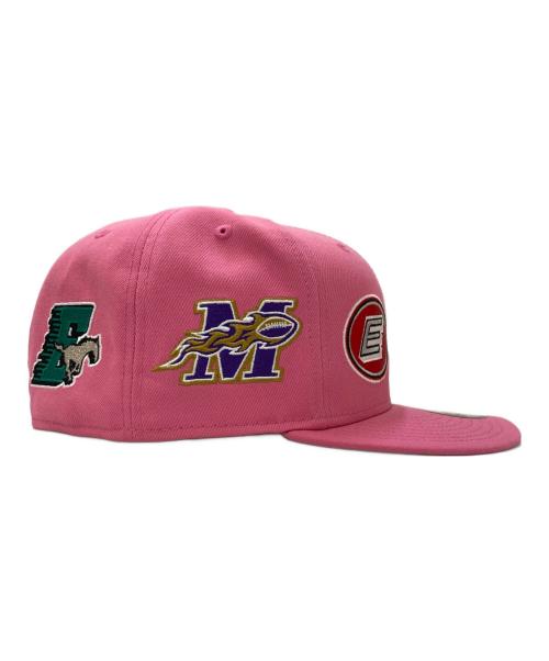 SUPREME（シュプリーム）Supreme (シュプリーム) New Era (ニューエラ) Mascots S Logo 59FIFTY Cap ピンク サイズ:7 1/2の古着・服飾アイテム