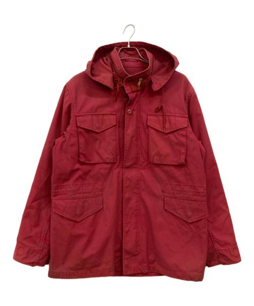 SUPREME（シュプリーム）SUPREME (シュプリーム) Jean-Michel Basquiat (ジャン ミシェル バスキア) BASQUIAT M-65 フィールドジャケット レッド サイズ:XLの古着・服飾アイテム