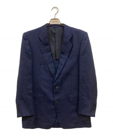 【高級・入手困難】クリスチャンディオール モンシェール☆スーツ ダブル 3B 紺 中古・古着通販】Christian Dior MONSIEUR (クリスチャンディオール