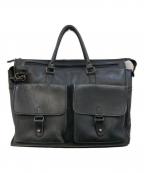 Eddie Bauerエディーバウアー）の古着「2WAYレザーショルダーバッグ」｜ブラック