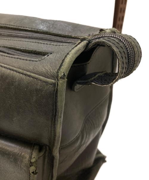 Eddie Bauer（エディーバウアー）Eddie Bauer (エディーバウアー) 2WAYレザーショルダーバッグ ブラックの古着・服飾アイテム