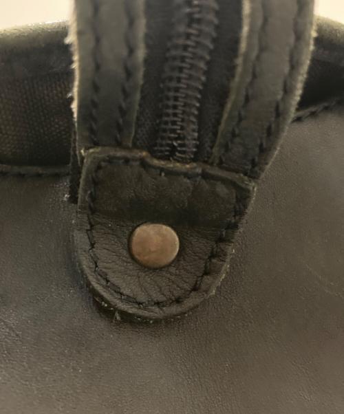 Eddie Bauer（エディーバウアー）Eddie Bauer (エディーバウアー) 2WAYレザーショルダーバッグ ブラックの古着・服飾アイテム