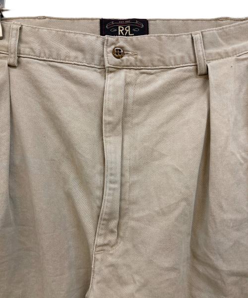 RRL（ダブルアールエル）RRL (ダブルアールエル) 2タックチノ トラウザーパンツ ベージュ サイズ:85cm(W34)の古着・服飾アイテム