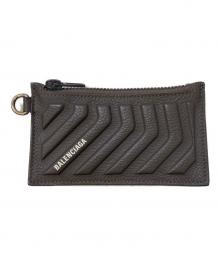 BALENCIAGA（バレンシアガ）の古着「ストラップ付きカードケース」｜グレー